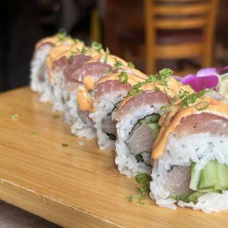 Geisha Japanese Restaurant signature dishes Spicy Tuna Roll
Smoked Albacore
Sashimi Platter